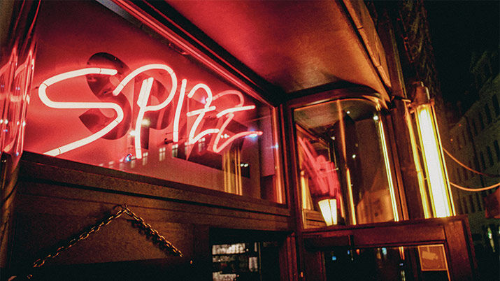 Spizz Bar & Music Club in Leipzig - Außenansicht